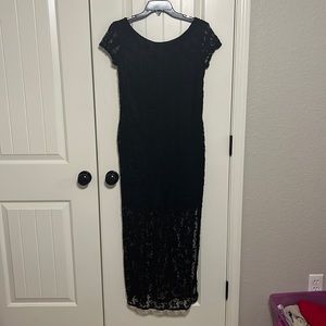 Black Lace Dress size medium